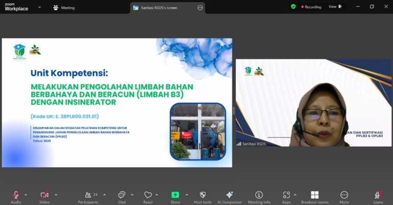 Pelatihan dan Sertifikasi Kompetensi PPLB3 dan OPLB3, 21 Juni – 22 Juni 2025